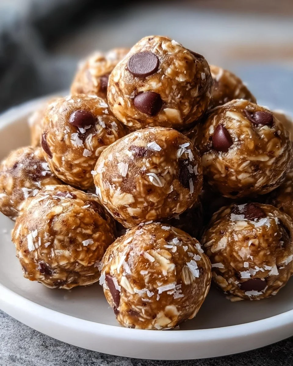 Einfache No-Bake Haferbissen