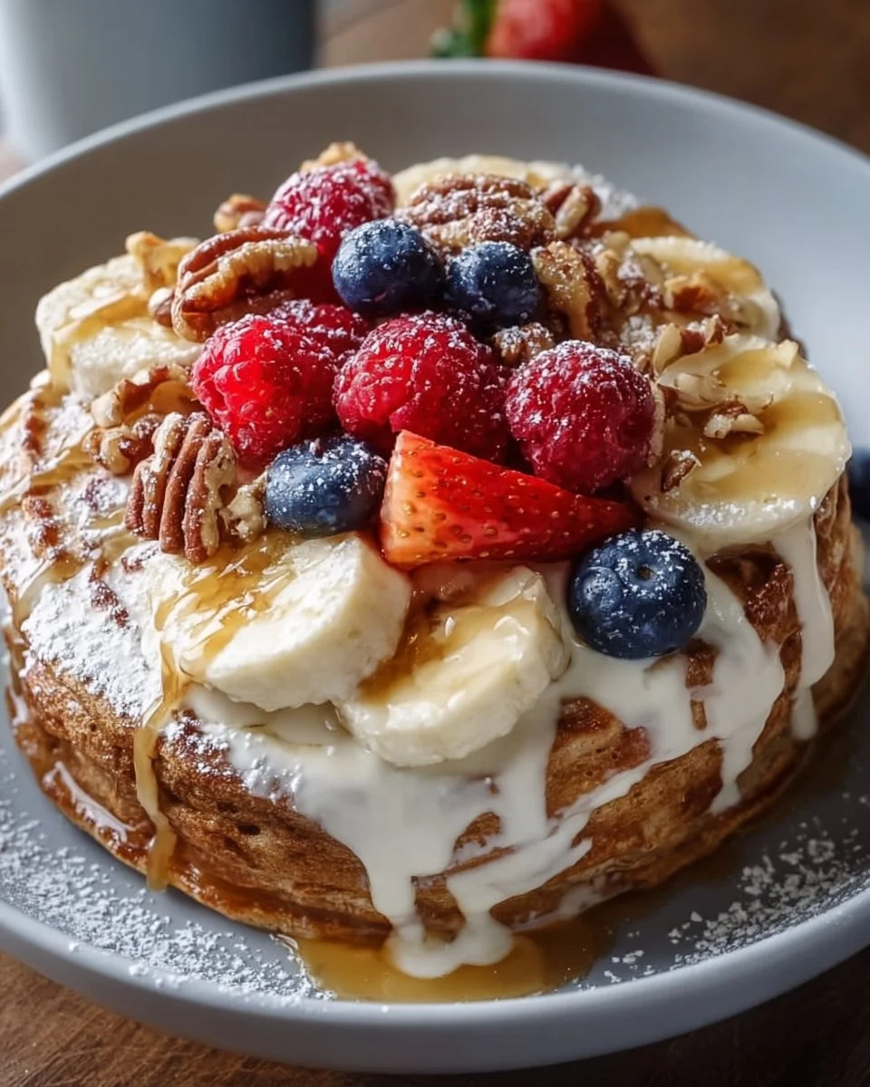Protein-Pfannkuchen-Schüssel