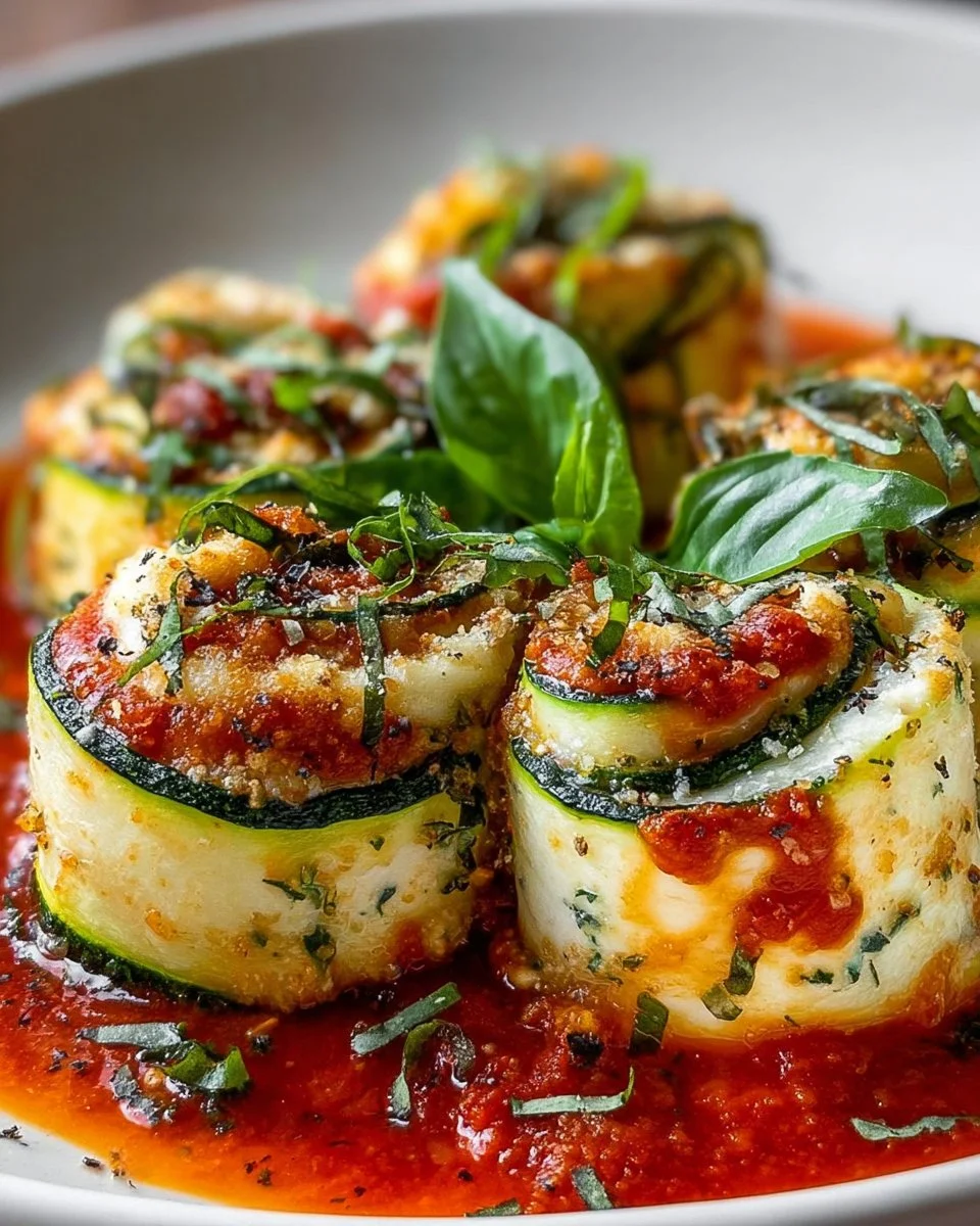 Cheese Zucchini Rollatini