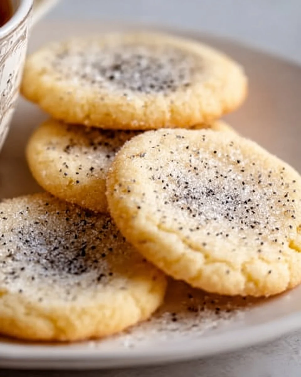Chewy Earl Grey Sugar Cookies