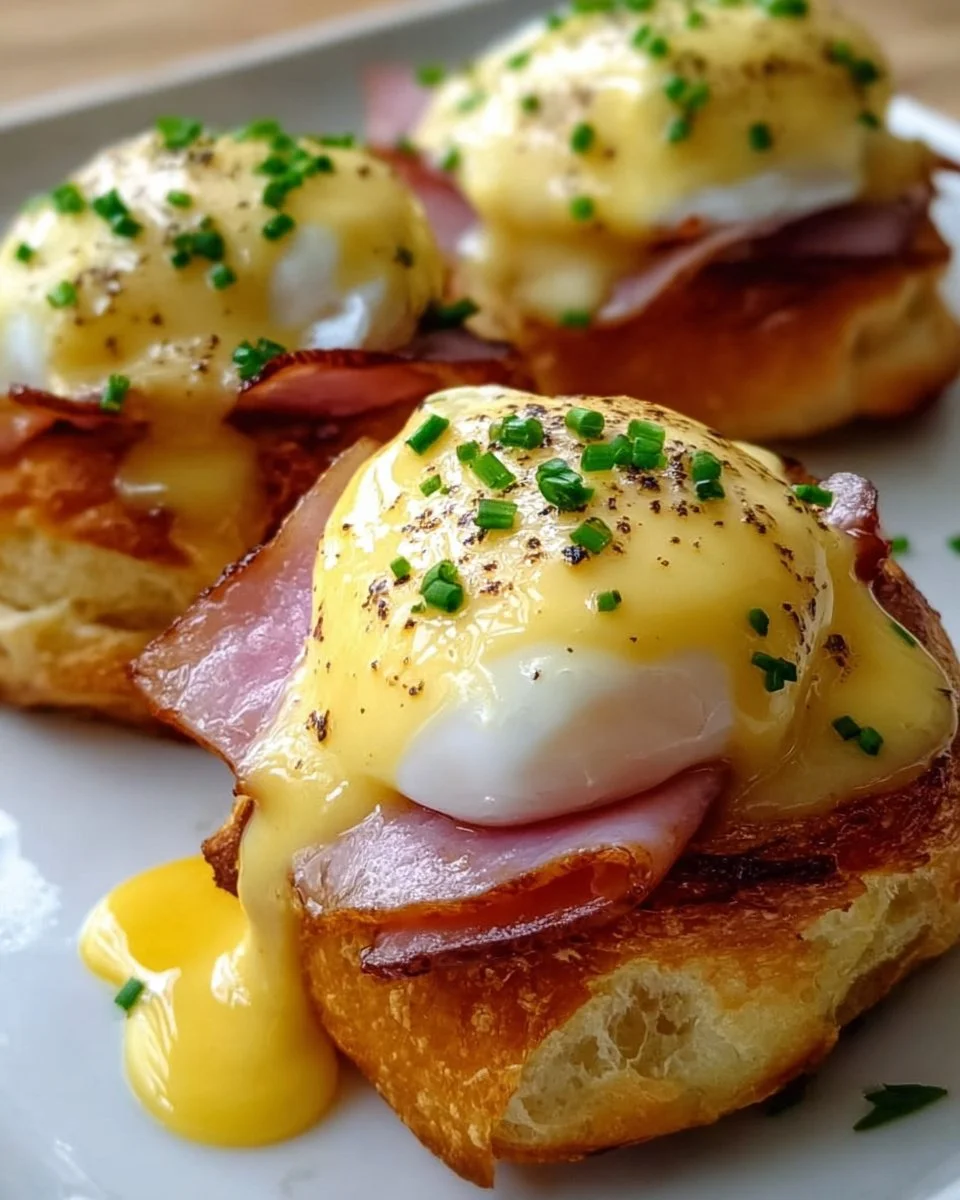 Eggs Benedict Breakfast Rolls