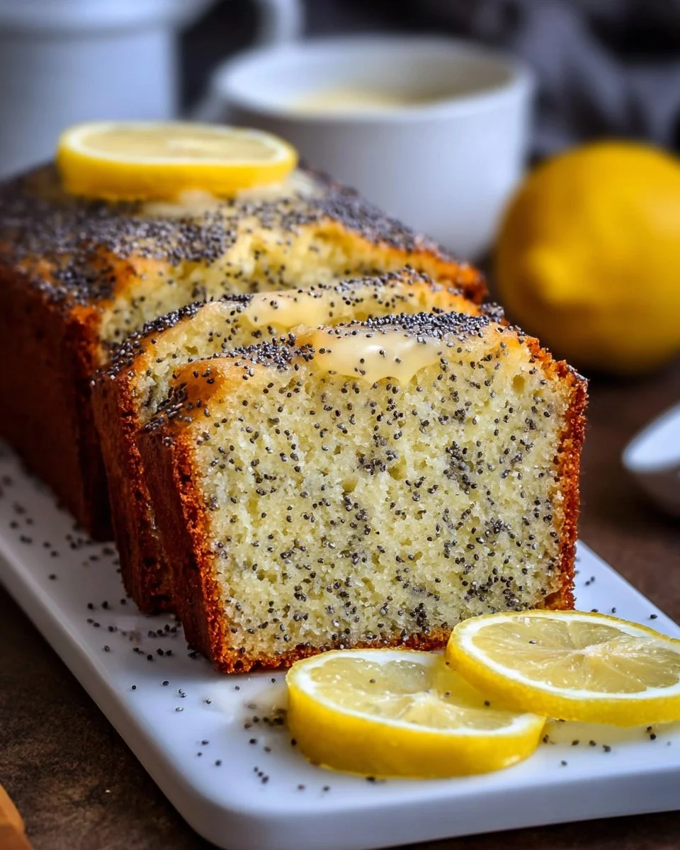 Lemon Poppy Seed Bread