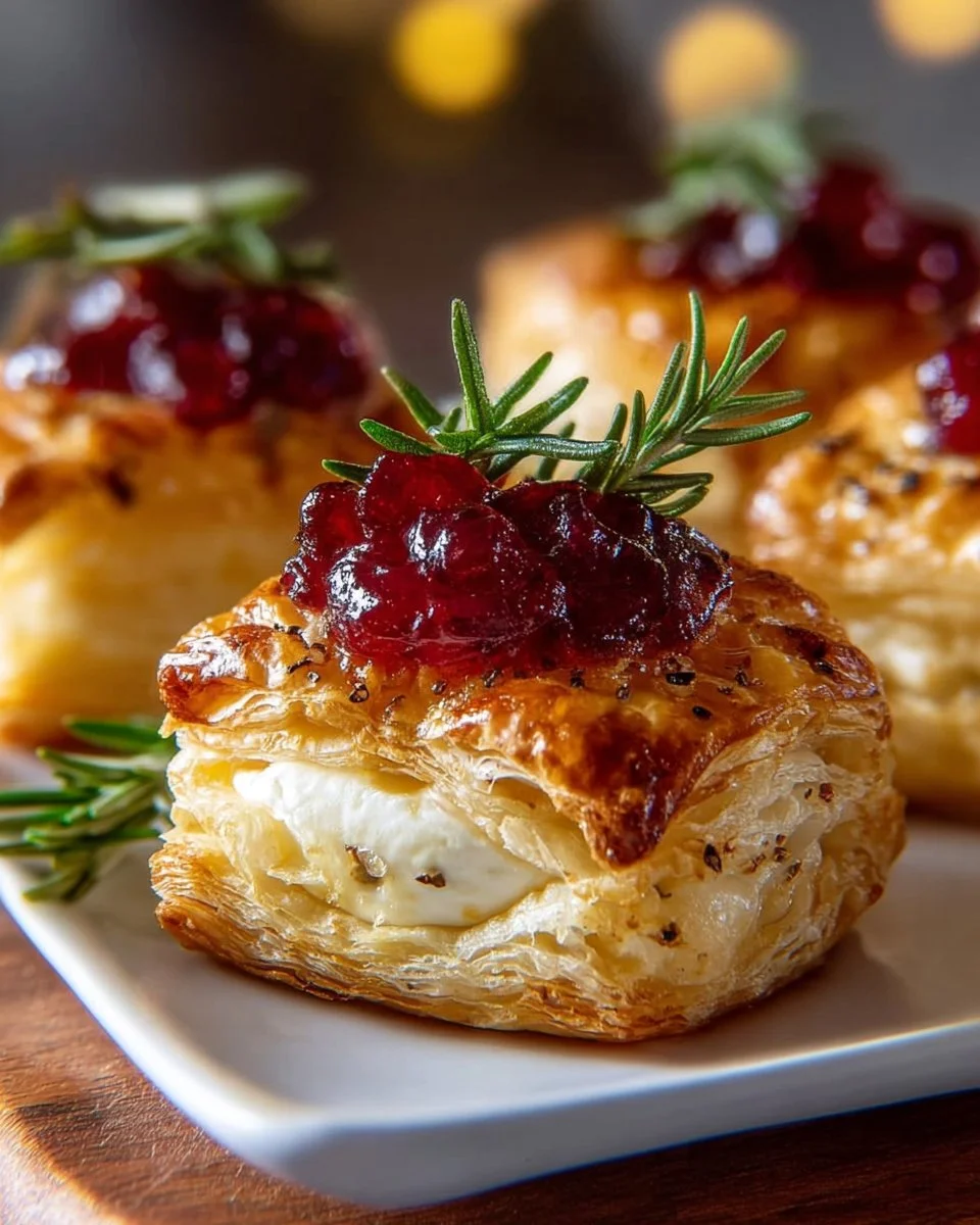 Puff Pastry Bites with Camembert
