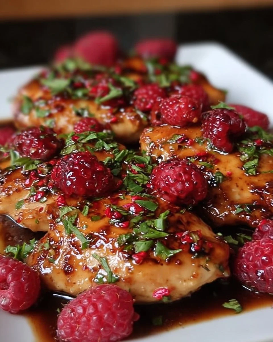 Sweet &amp; Spicy Jalapeño Raspberry Chicken