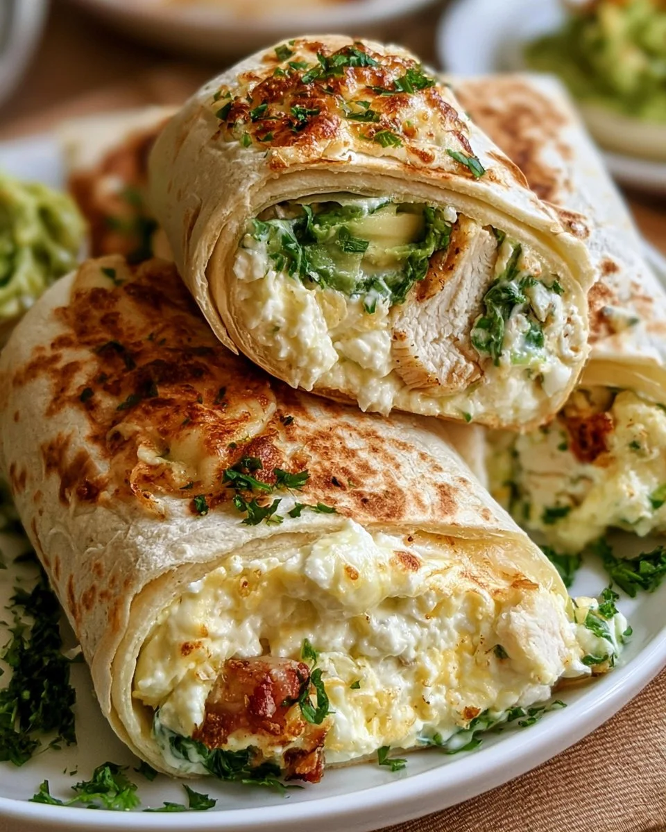 Hüttenkäse Wraps