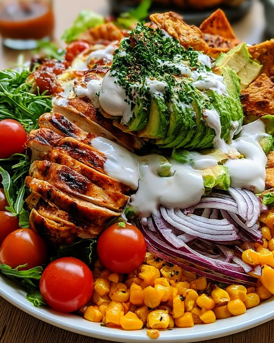 Knusper-Burger-Bowl mit Hühnchen