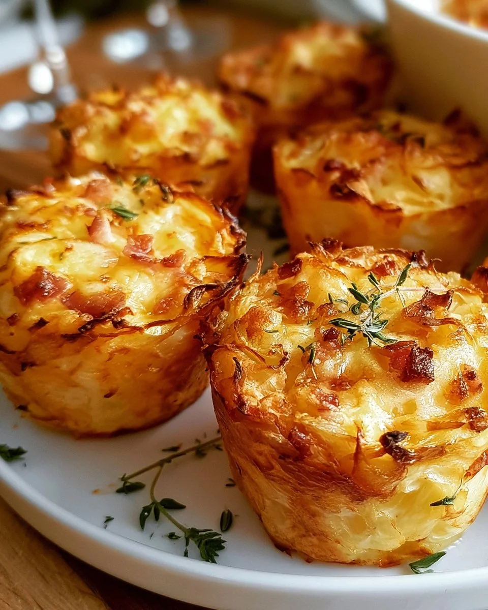 Zwiebelkuchenmuffins